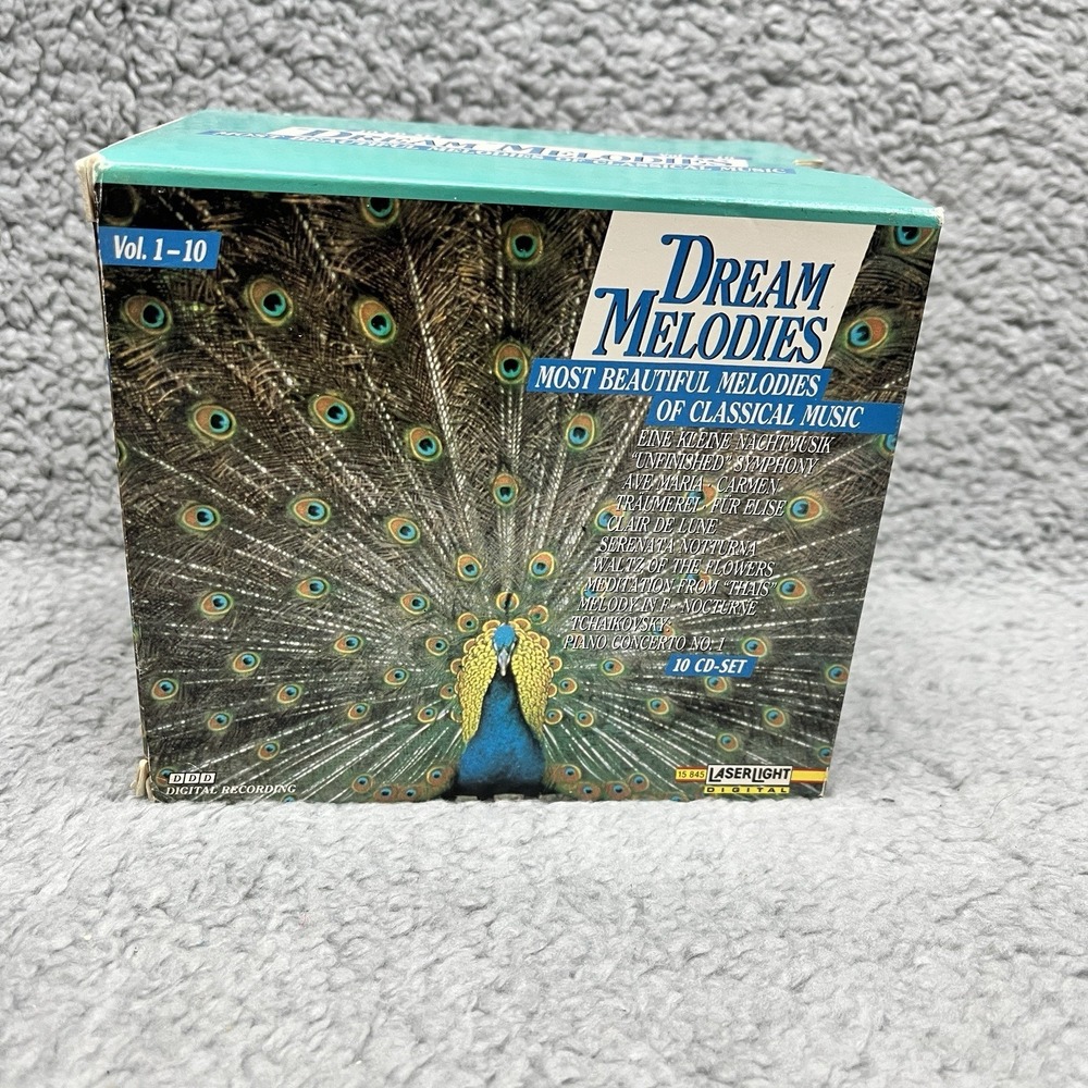 Dream Melodies Vol 1-10 CD Box Set Beautiful Melodies of Classical Music 10 Disc